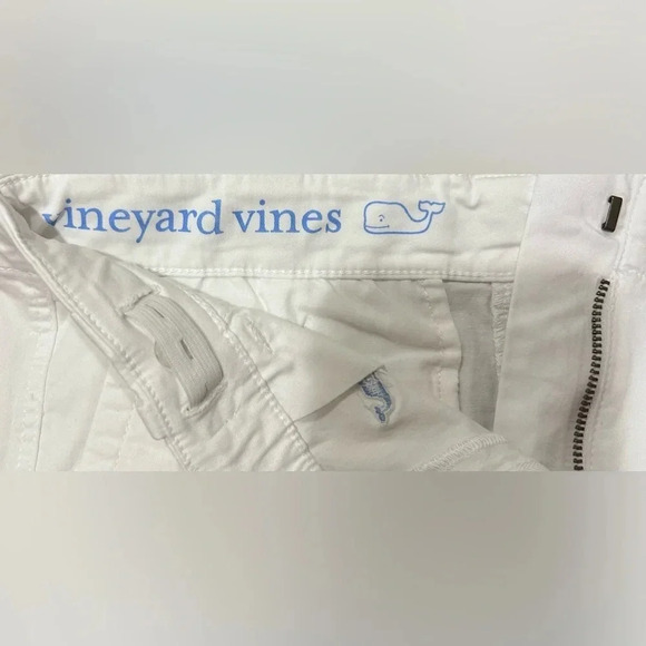 Vineyard Vines Girls' Embroidered Whale Shorts Chinos Nautical Adjustable Waist - Picture 5 of 7